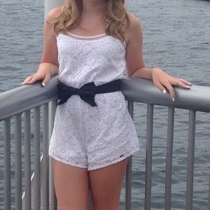 Vintage Small Hollister Lace Romper
